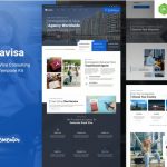 Travisa – Immigration & Visa Consulting Elementor Template Kit
