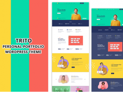 Trito - Personal Portfolio WordPress Theme