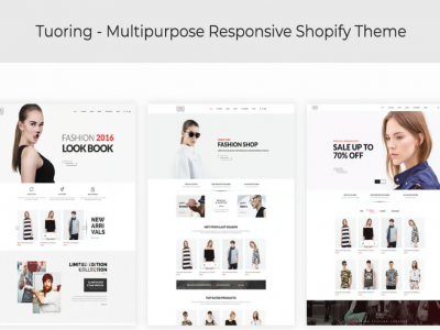 Tuoring - Responsive Fashion, Tee, Clothing Shopif