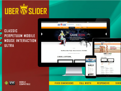 UberSlider - Layer Slider WordPress Plugin