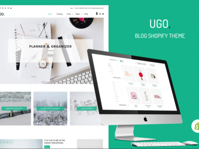 Ugo - Blog Store Shopify Theme