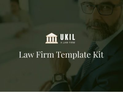 Ukil - Law Firm Template Kit