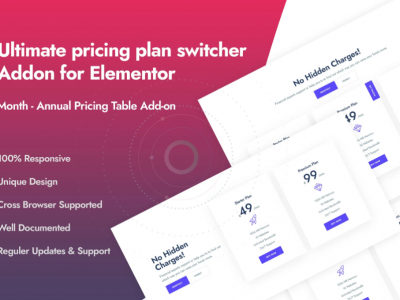 Ultimate Pricing Plan Switcher Addon for Elementor