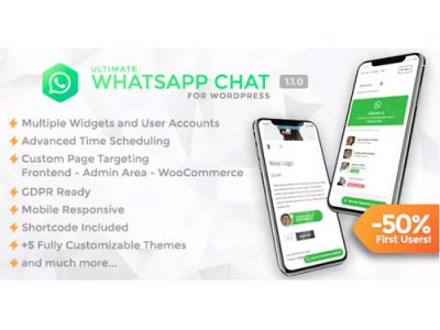 Ultimate WhatsApp Chat – WordPress WhatsApp Chat Support Plugin