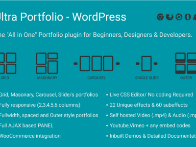 Ultra Portfolio - WordPress