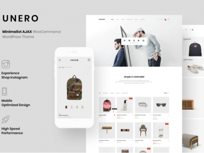 Unero - Minimalist WooCommerce WordPress Theme