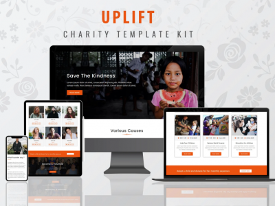 Uplift - Charity Template Kit