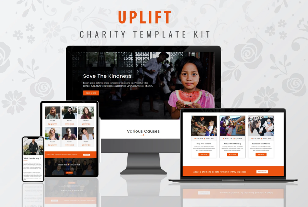 Uplift - Charity Template Kit