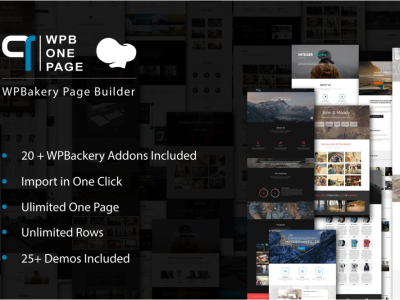 VPB One Page Builder - Addons for VPBakery