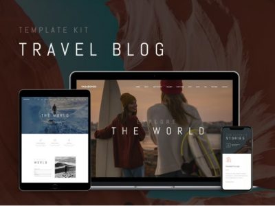 Vagabonds - Travel Blog Elementor Template Kit