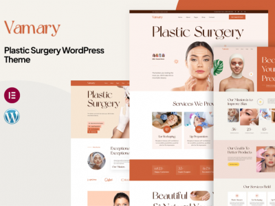 Vamary - Plastic Surgery WordPress Theme