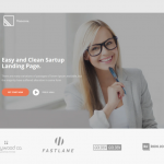 Vanessa Easy Startup Landing Page