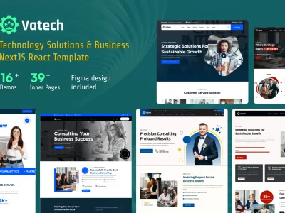 Vatech - Technology Solutions NextJS Template