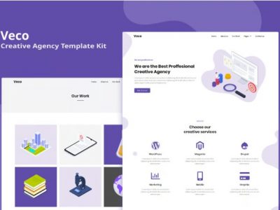 Veco - Creative Agency Elementor Template Kit