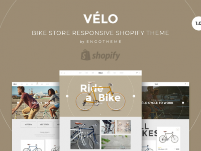 Velo  Bike Store Responsive Shopify Theme