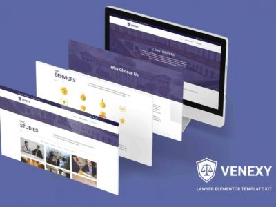 Venexy - Lawyer Elementor Kit