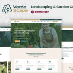 VerdeScape - Landscaping & Garden Care Elementor Pro Template Kit