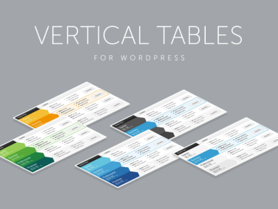 Vertical Web Pricing Tables for WordPress