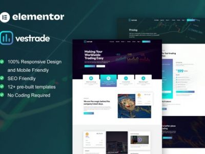 Vestrade - Trading & Investment Elementor Template Kit