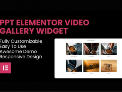 Video Gallery Elementor Widget