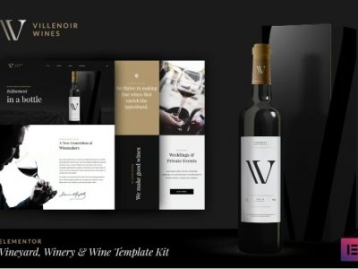 Villenoir - Wine Template Kit