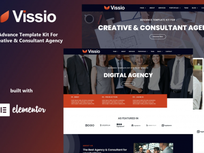 Vissio - Business Elementor Template Kit