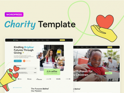 Vively – Charity & Donation Elementor Pro Template Kit