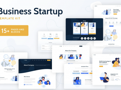 Vixus - Business Startup Elementor Template Kit