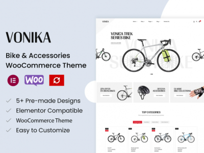 Vonica - Bike & Accessories WooCommerce Theme