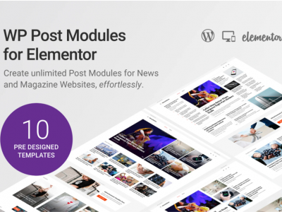 WP Post Modules for Elementor