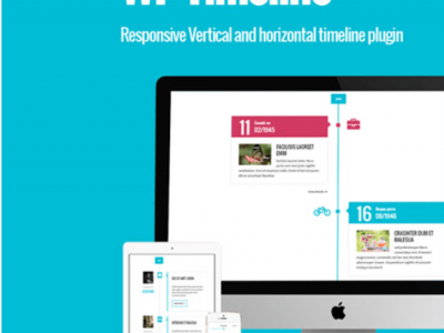 WP Timeline – Responsive Vertical and Horizontal timeline plugin