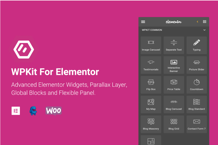 WPKit For Elementor - Advanced Widgets & Addon