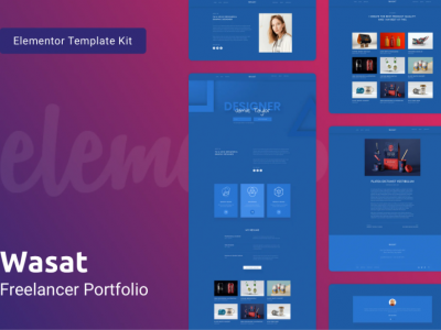 Wasat — Creative Portfolio Elementor Template Kit