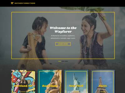 Wayfarer Tumblr Theme