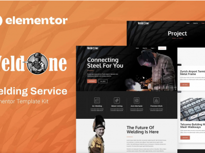 Weldone - Welding Service Elementor Template Kit