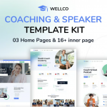 Wellco - Coaching & Speaker Elementor Template Kit