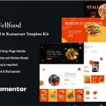 Wellfood - Fast Food & Restaurant Elementor Pro Template Kit
