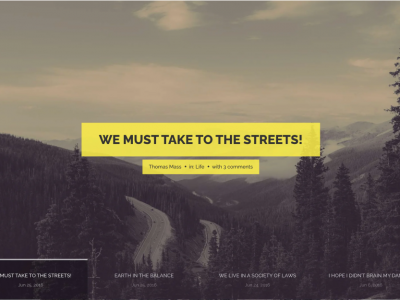 Wheats - WordPress Easy Blogging Theme
