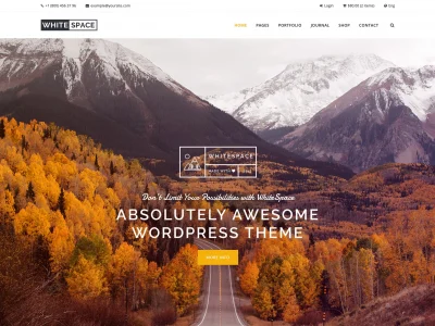 WhiteSpace - Portfolio Agency Website Template