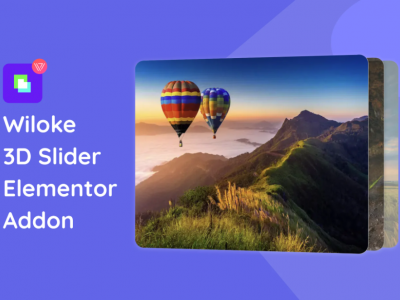 Wiloke 3D Slider Elementor Addon