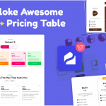 Wiloke Awesome Pricing Table for Elementor
