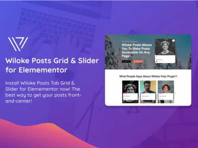 Wiloke Blog Grid & Slider for Elementor