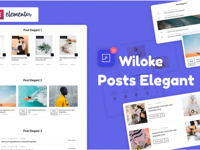 Wiloke Blog Post Elegant for Elementor