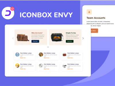 Wiloke Icon Box Envy For Elementor