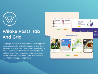 Wiloke Posts Tab And Grid