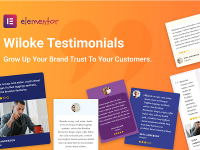Wiloke Testimonials Addon for Elementor