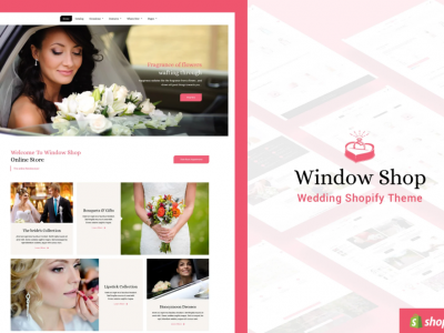 Window Shop - Wedding Shopify Store