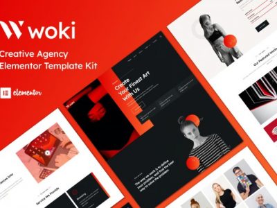 Woki - Creative Agency Elementor Template Kit