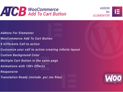 WooCommerce Add To Cart Button for Elementor