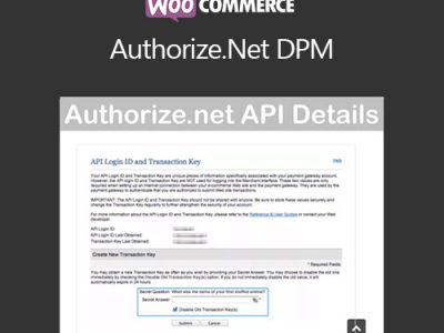 WooCommerce Authorize.Net DPM